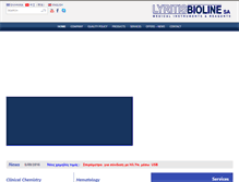 Tablet Screenshot of lyritis-bioline.gr
